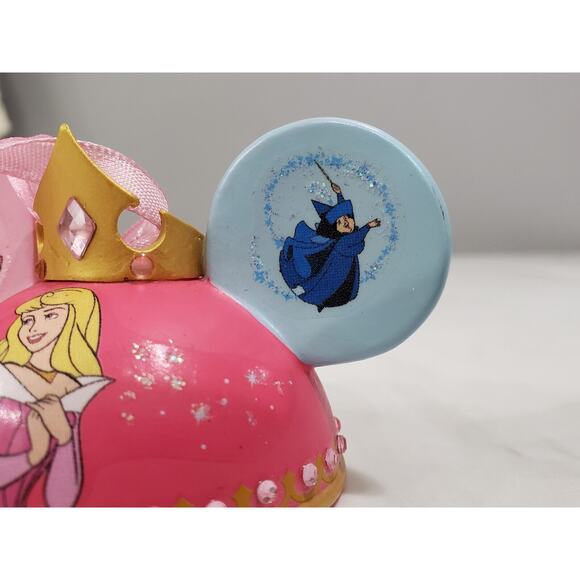Disney Parks Ornament Ear Hat Sleeping Beauty Castle Disneyland‎ LIMITED EDITION - Picture 2 of 8